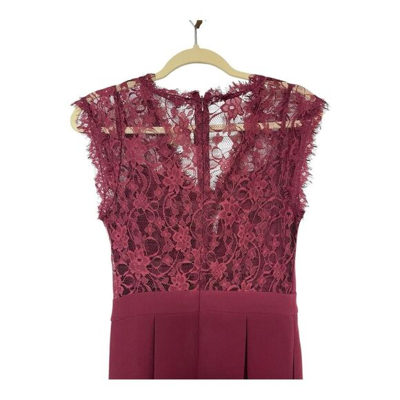 BCBGeneration Lace Insert Skater Dress Size 6 - Picture 6 of 13